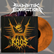 SADISTIK EXEKUTION K.A.O.S LP MARBLE [VINYL 12'']